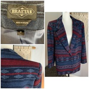Vintage Braetan Southwest Blazer/Jacket—M